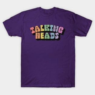 Talking Heads // Retro Style Fan Art Design T-Shirt